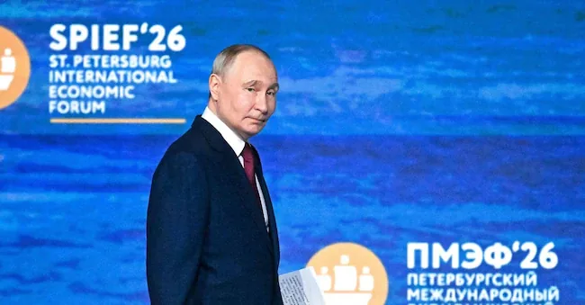 VLADIMIR PUTIN PRESIDENT OF RUSSIA SPIEF 2026 7146