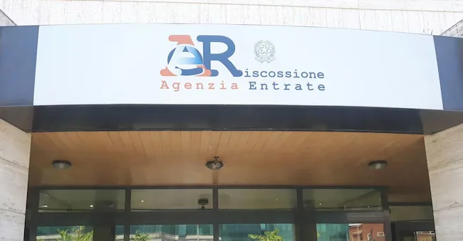 An external view of the headquarters of the Revenue Agency-Collection, Rome, April 28, 2022. ANSA/ PRESS OFFICE ++HO - NO SALES EDITORIAL USE ONLY++ NPK ANSA