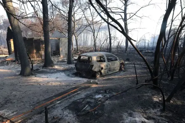 Fires in France and Spain under control. Now heat and wind are causing fear