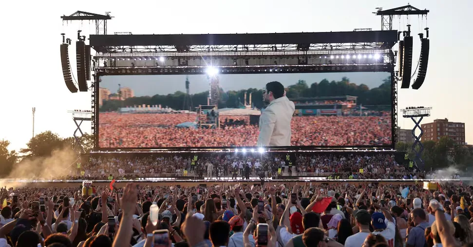 The concert boom: summer 2026 is already a record with revenues at 815 million