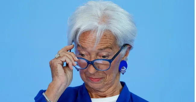 The president of the European Central Bank, Christine Lagarde, at the Governing Council meeting in Frankfurt, Germany, on June 11, 2026. REUTERS/Heiko Becker REUTERS