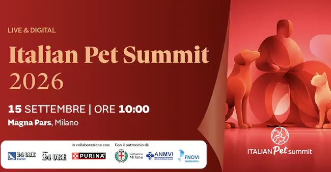 Italian pet summit 2026: September 15th in Milan