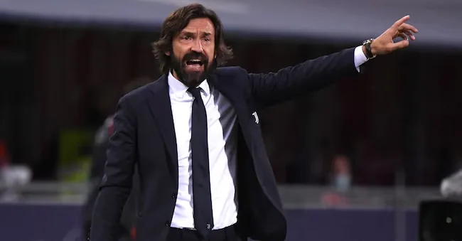Soccer Football - Serie A - Bologna v Juventus - Stadio Renato Dall'Ara, Bologna, Italy - May 23, 2021 Juventus coach Andrea Pirlo reacts REUTERS/Alberto Lingria/File Photo REUTERS