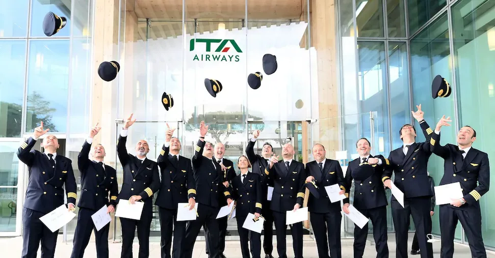 Ita Airways, pilot training course starts: minimum age 17 years