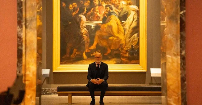 The general director of Grande Brera, Angelo Crespi