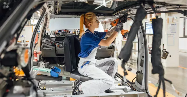 Production of the VW ID 3 NEW on 24.05.2023 at Volkswagen Sachsen in Zwickau. Photo: Oliver Killig Oliver Killig