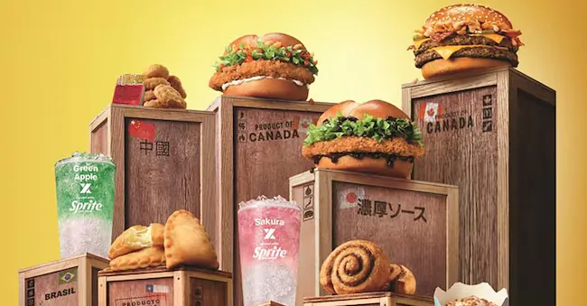 The navel of the world. World Menu Heist brings some of the most loved international menu specialties to McDonald's restaurants, transforming iconic products from other countries into an accessible experience for the Italian public. The campaign is developed in several markets, including the Italian one