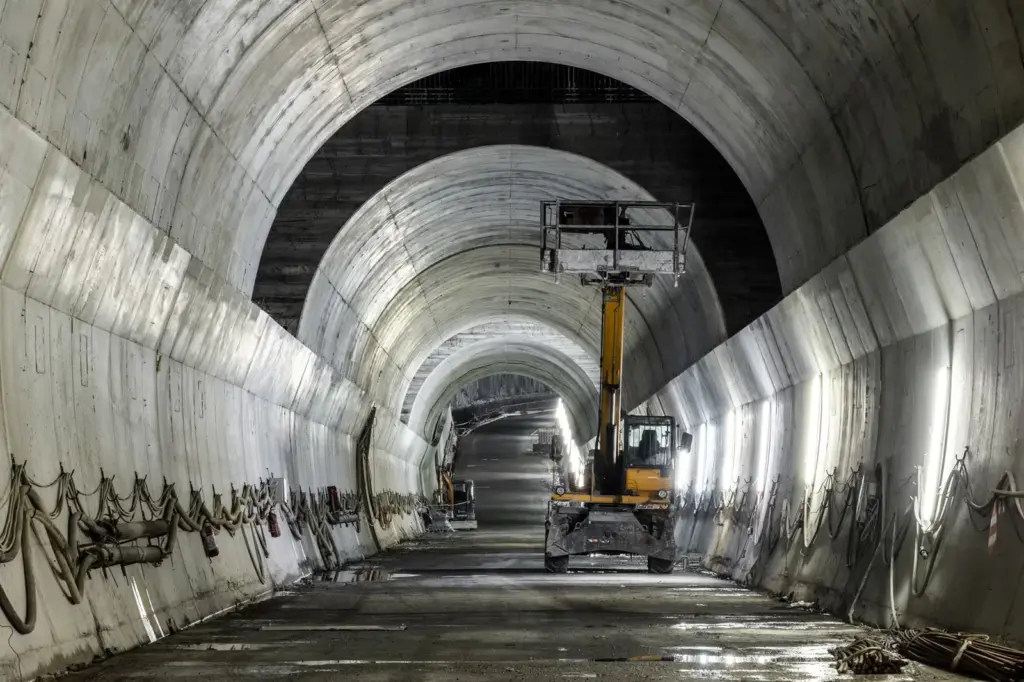Brenner Railway Tunnel, Italy and Austria united under the Alps