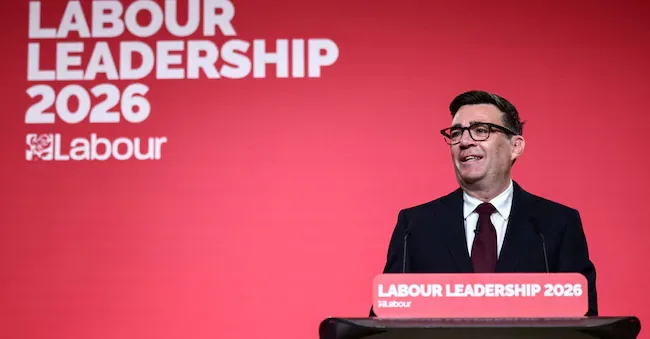 Andy Burnham speaks after being confirmed as the new leader of the Labour Party and next Prime Minister of the country, during the “Extraordinary Labour Party Conference” held in London, Great Britain, on July 17, 2026. HENRY NICHOLLS/Pool via REUTERS via REUTERS