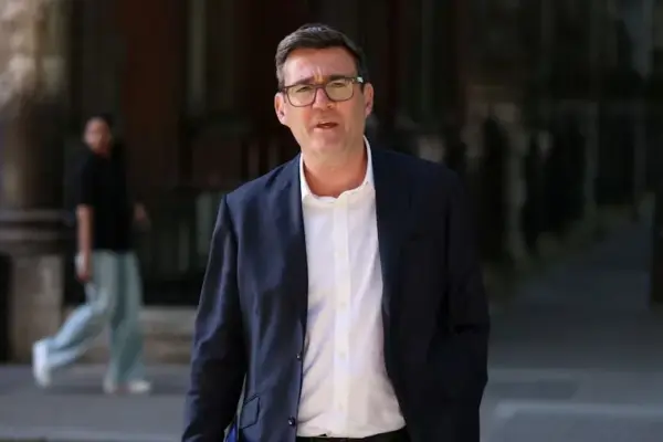 According to Andy Burnham, the pension issue immediately at the debut