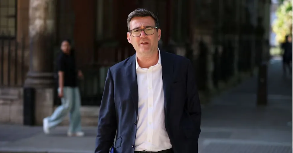 According to Andy Burnham, the pension issue immediately at the debut