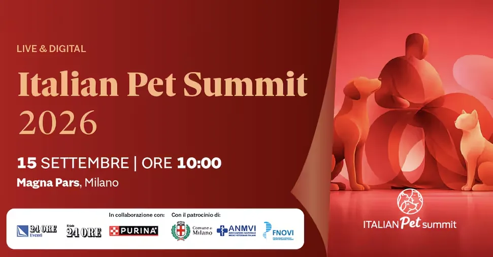 Italian pet summit 2026: September 15th in Milan