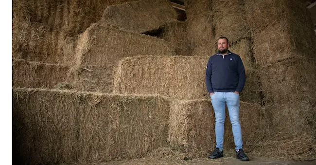 Gonzalo Vázquez, owner of the El Tejo farm. Credits: Ana Somavilla