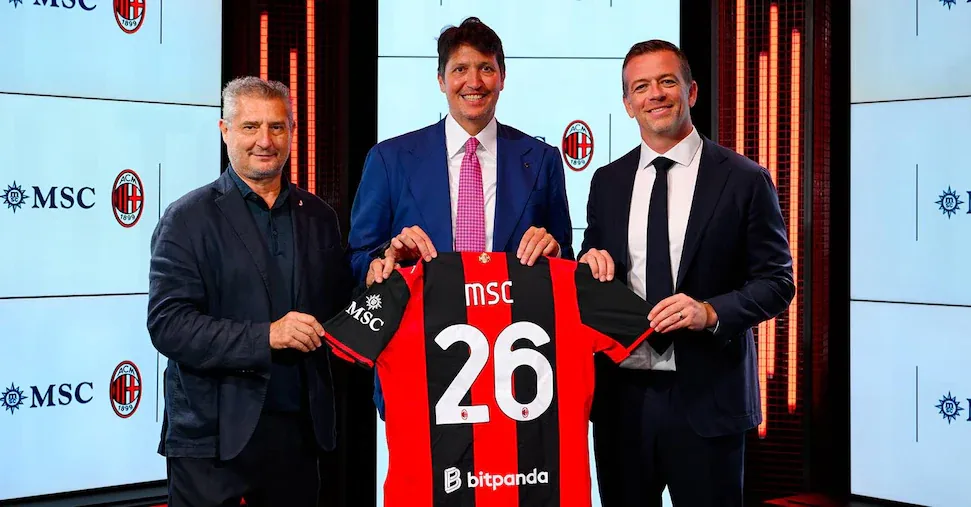 Msc Cruises renews marketing agreement with Ac Milan