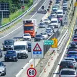 Summer exodus, first weekend of August: traffic up 4.5% from last year