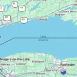 Google Maps changes the name of Lake Ontario to "Lake America" for US users