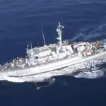 Italian Navy ship boards Russian "shadow fleet" tanker