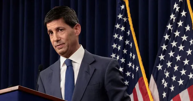 The president of the United States Federal Reserve Kevin Warsh  REUTERS