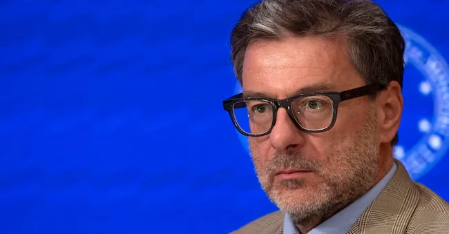 Minister of Economy Giancarlo Giorgetti (Ansa)