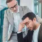 Manager increasingly on the ropes. And employees lose momentum