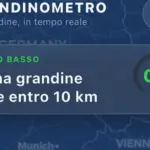 Grandinometer, the new application to protect yourself from bad weather