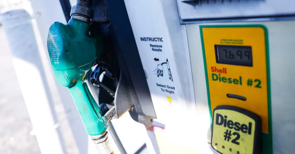 Diesel flies in the USA, prices at a record $6.39 per gallon