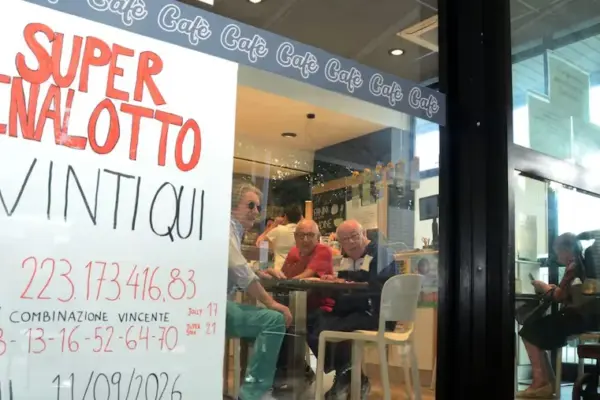 With the 6 at the Superenalotto of Lecco, the State immediately collects 44.6 million (like 4 days of discount on ...
