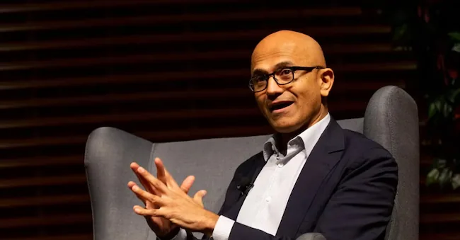 Microsoft CEO Satya Nadella.