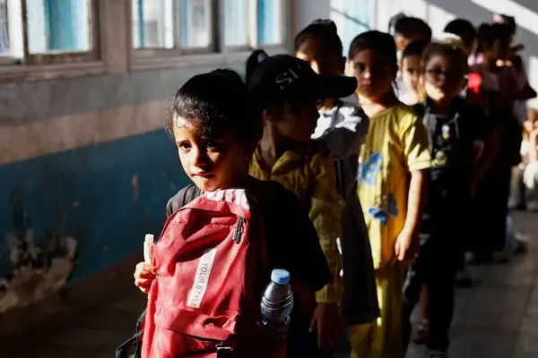 Gaza, UNICEF issues an alarm to save 540,000 children from the dangers of winter