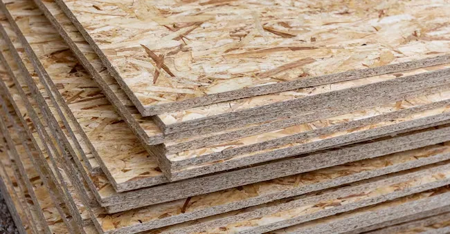 Particleboard panels (AdobeStock)